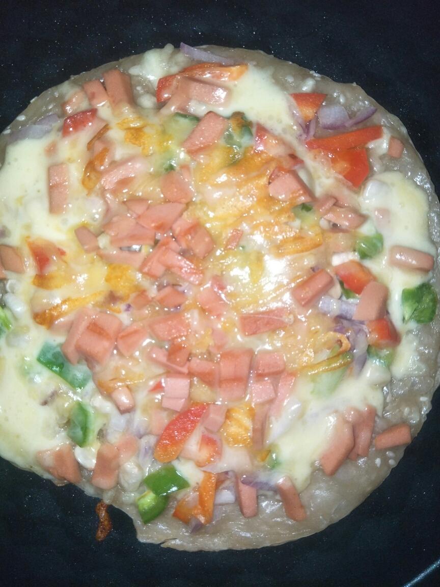 不用烤箱的芝士手抓饼