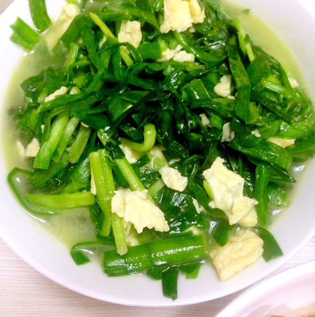 韭菜炒鸡蛋