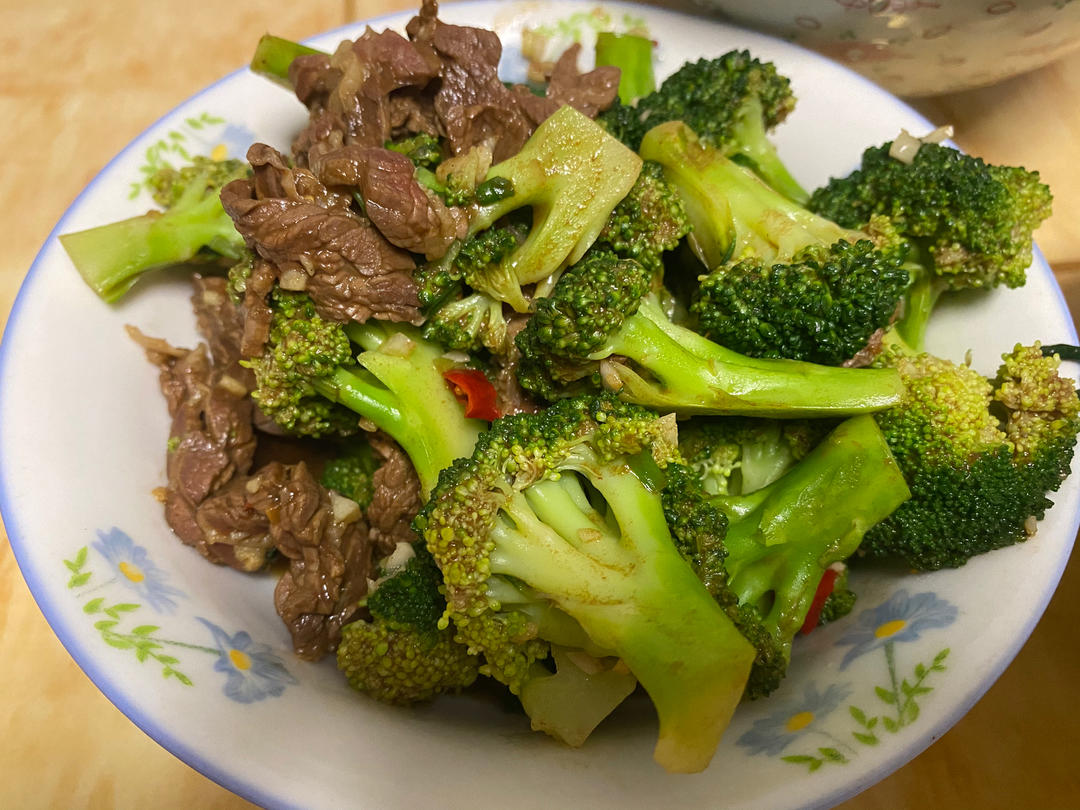 西兰花炒肉
