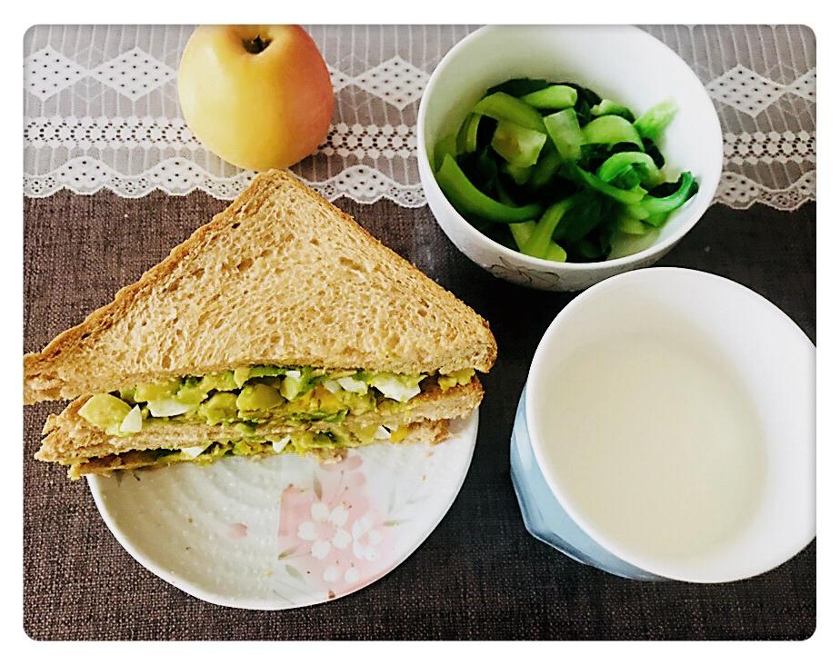 巨好吃的牛油果土司