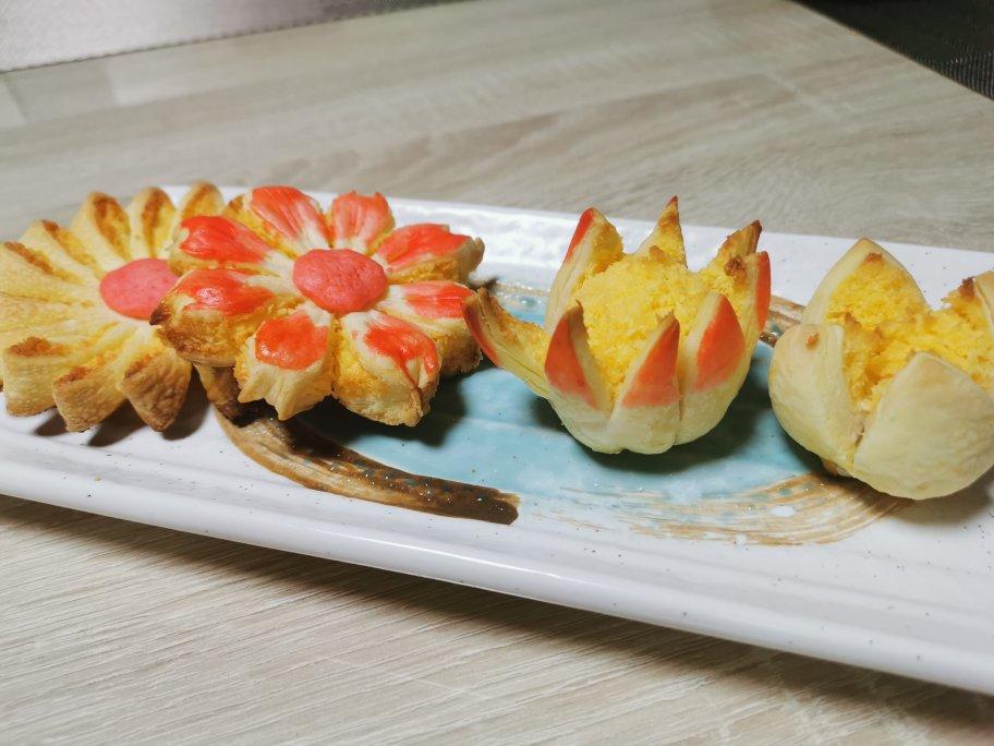 の五彩莲花台 酥饼