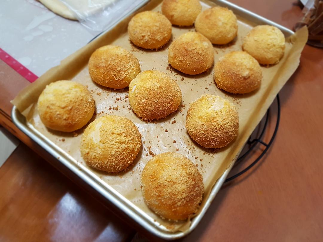 香酥橙味牛奶包