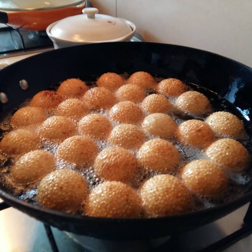 新手初心做的广式煎堆