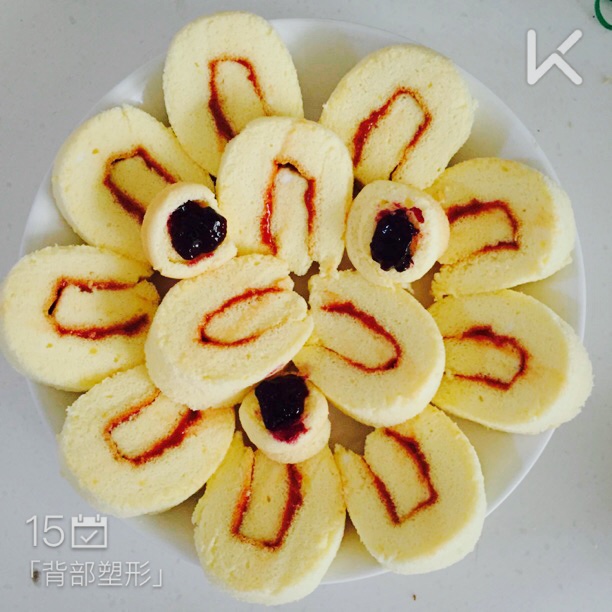 原味蛋糕卷