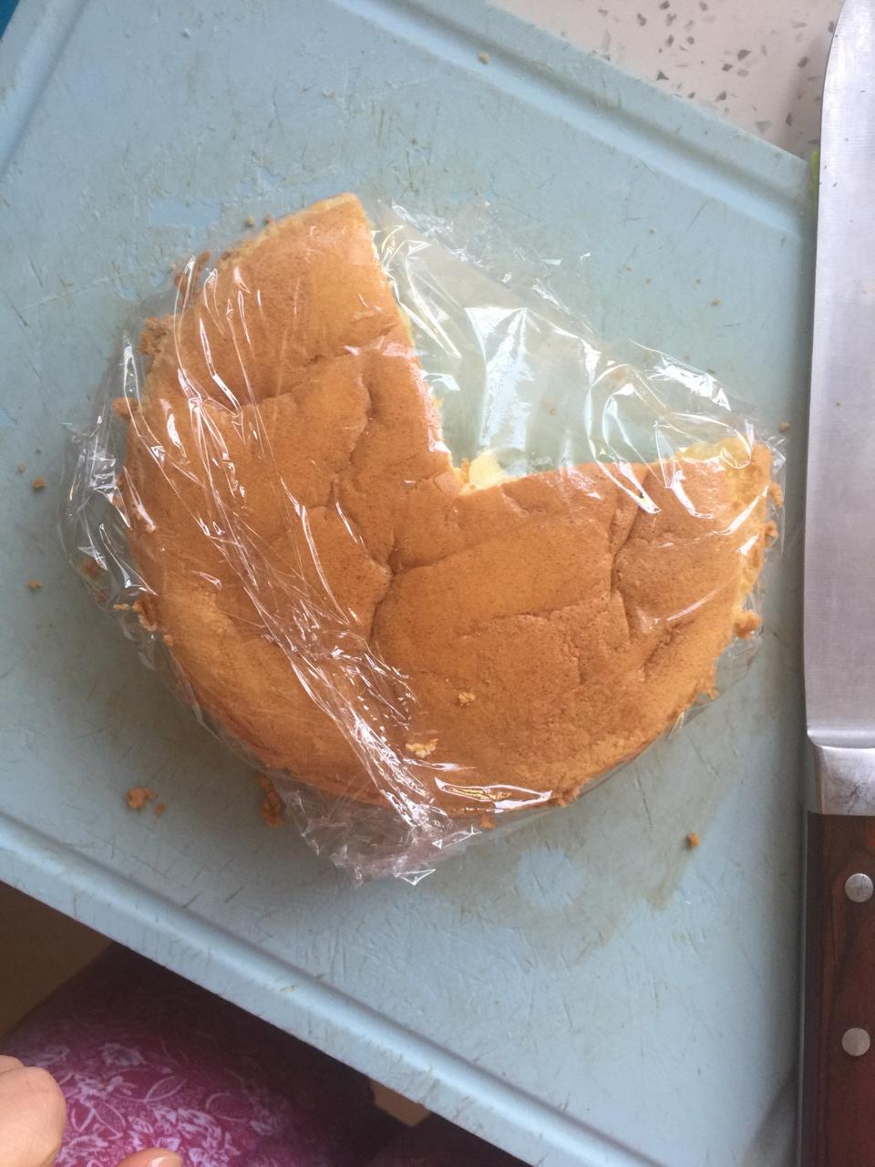 6寸原味戚风蛋糕