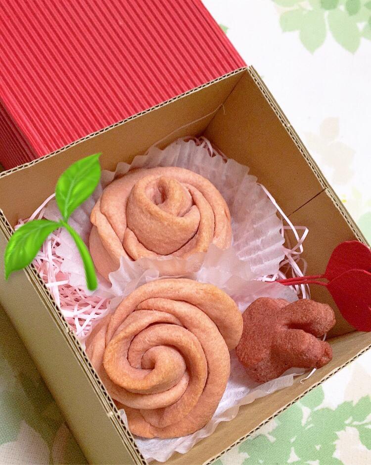 情人节玫瑰花饼干