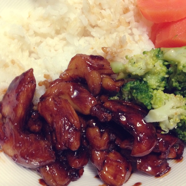 照烧鸡肉盖饭