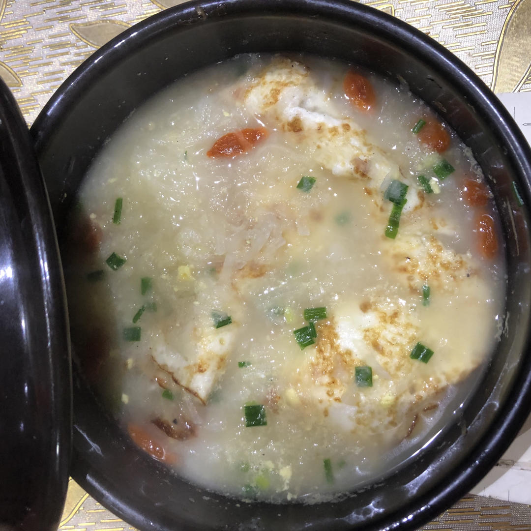 煎蛋萝卜丝汤