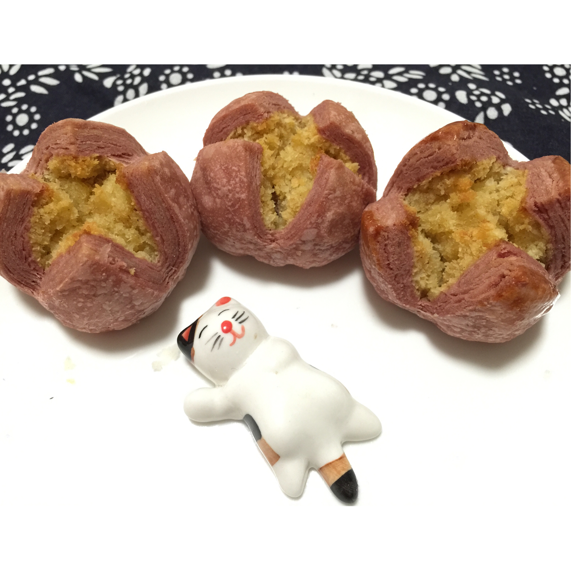 花开富贵之四种口味的椰蓉开口酥