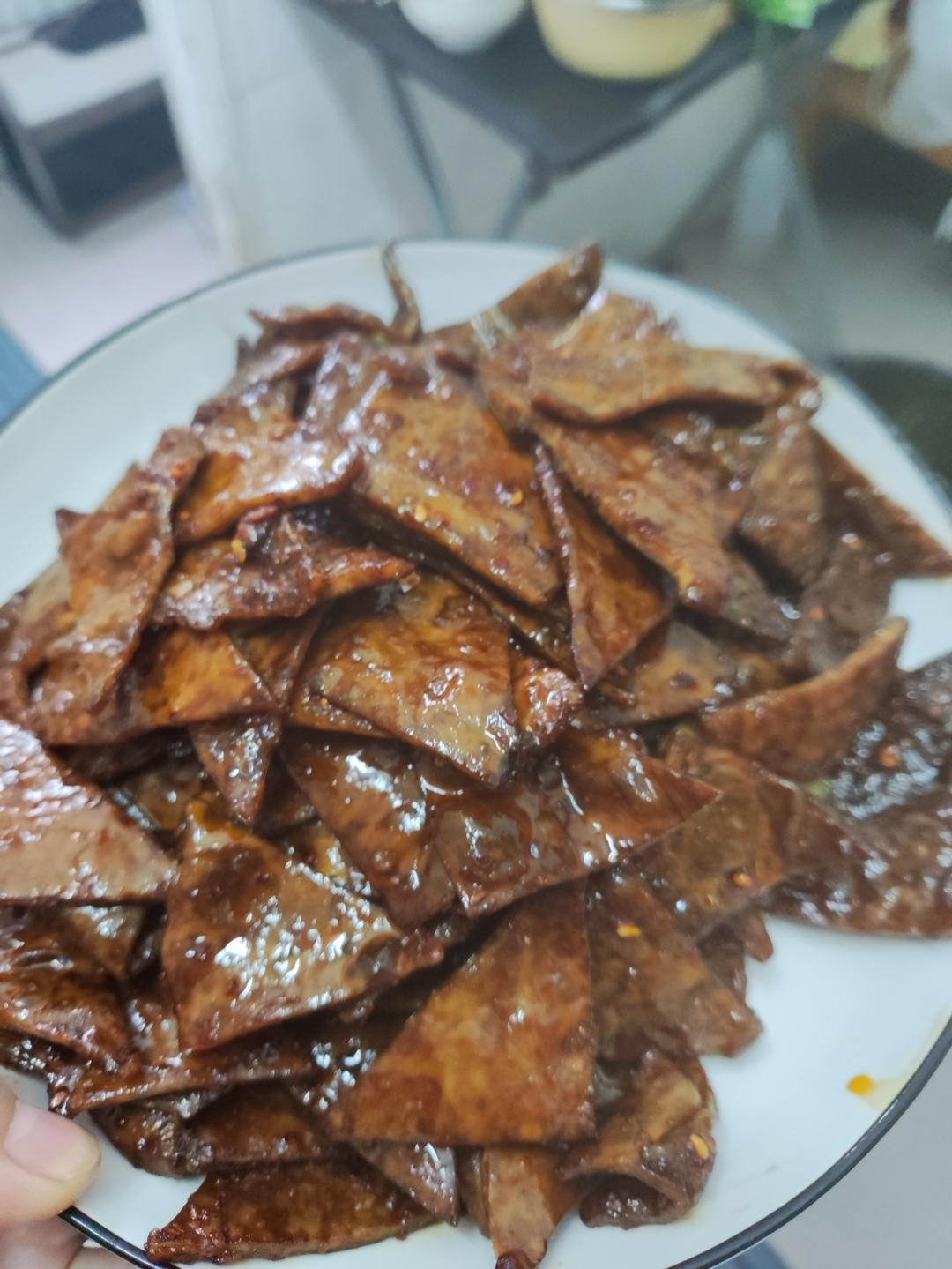 两步搞定一碟，冷吃香辣豆干！