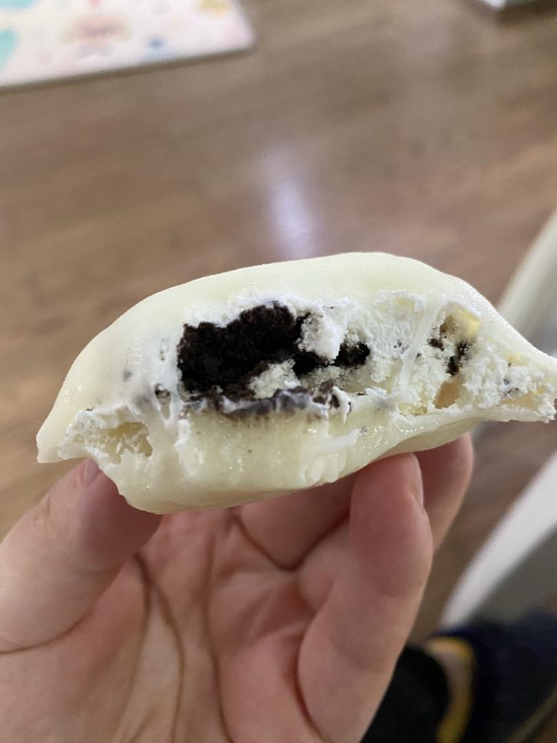 腹黑白胖子——奥利奥雪媚娘