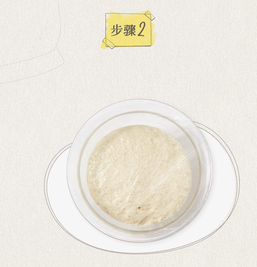 纯奶手撕吐司的做法 步骤1