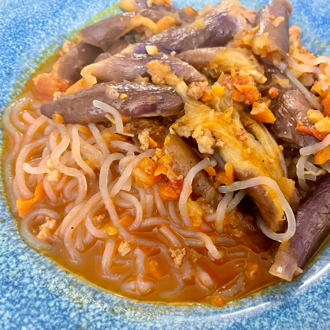 茄子焖面