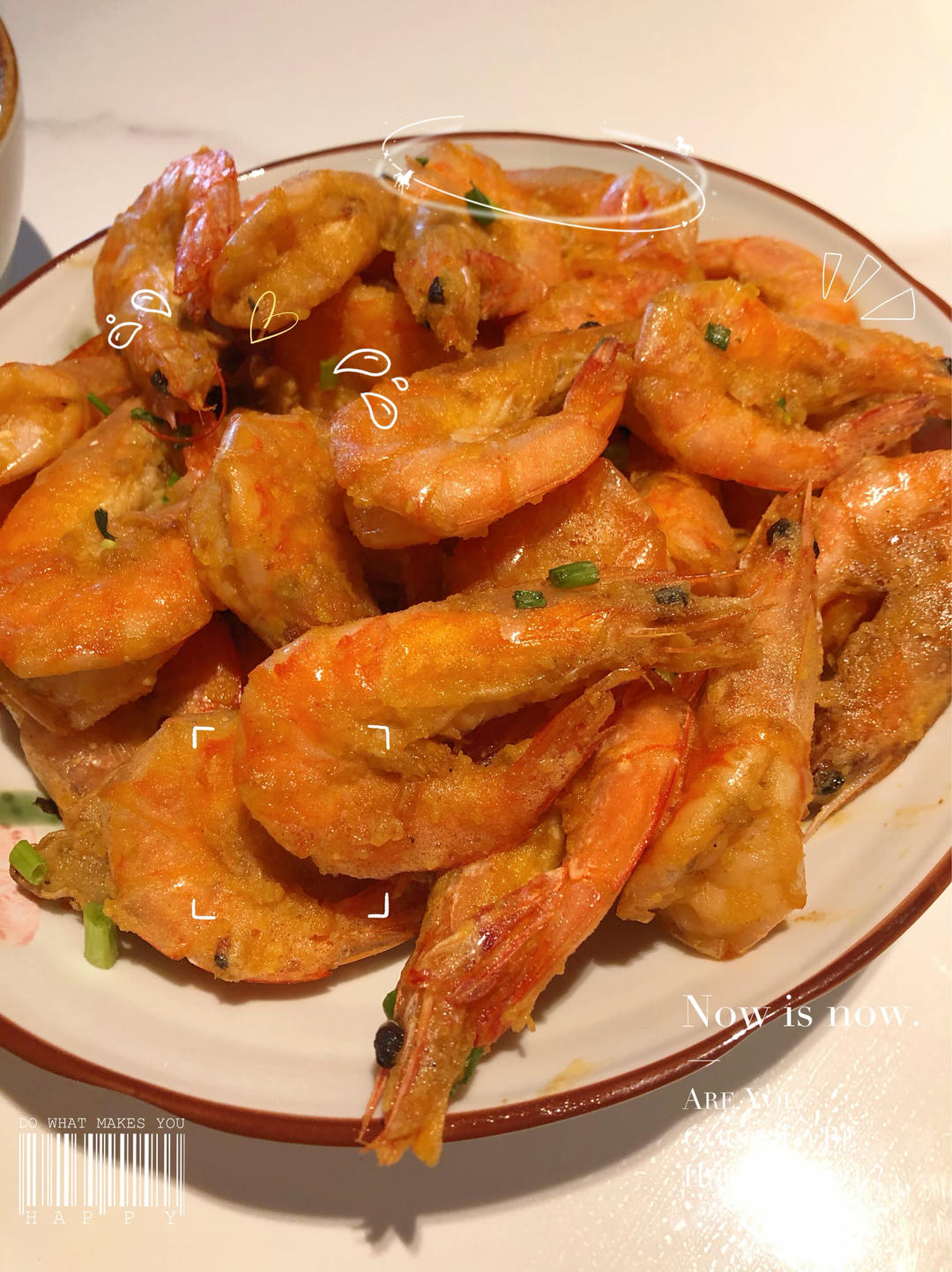 金沙咸蛋黄虾（简单又好吃）