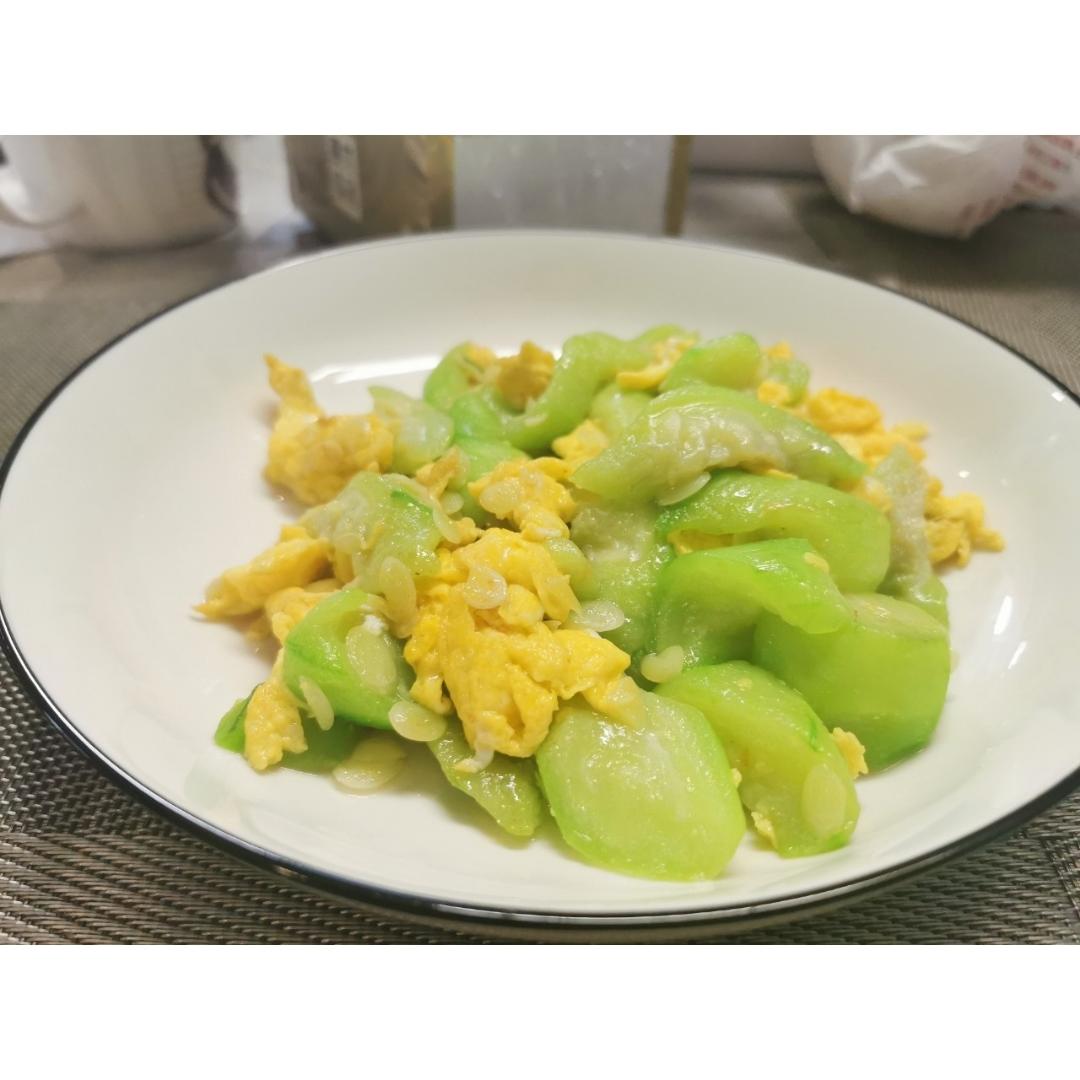 丝瓜炒蛋