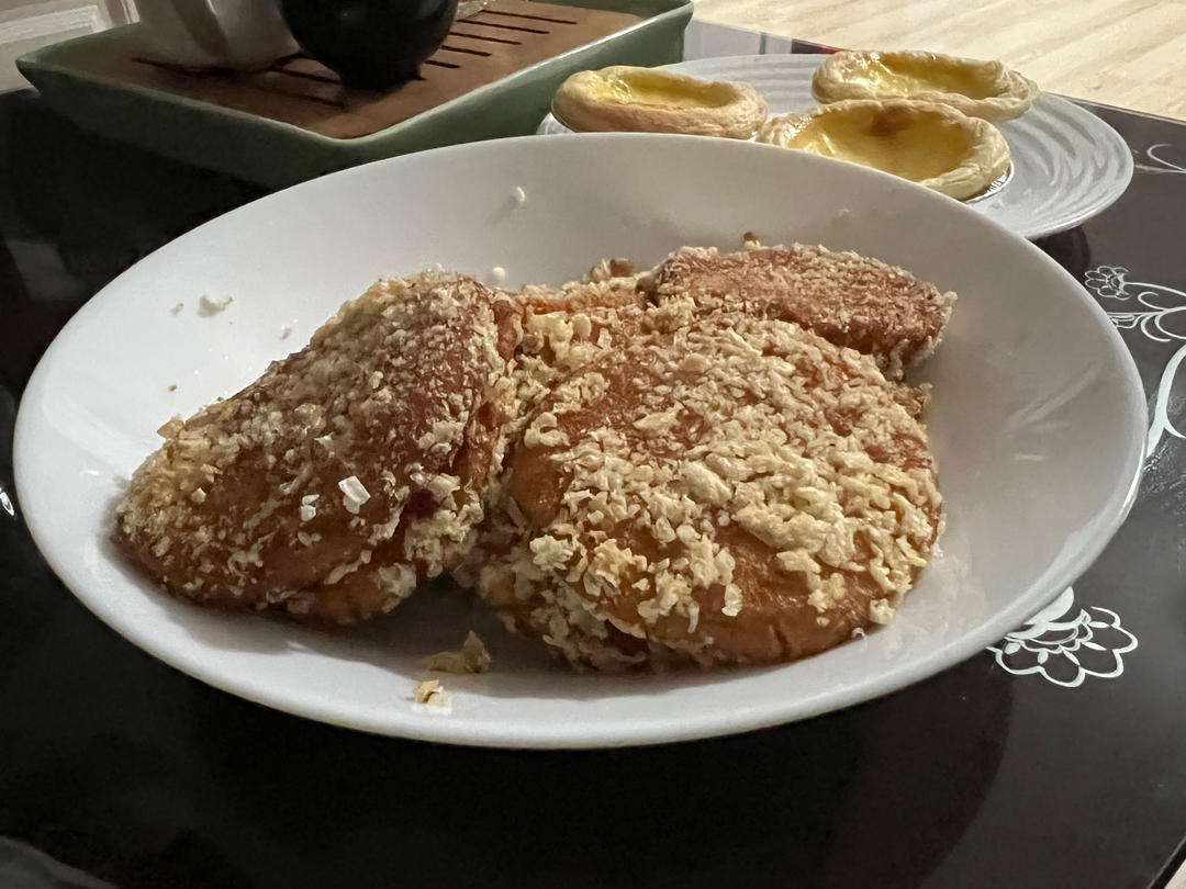 消耗南瓜神仙吃法——南瓜饼做成空心才好吃！