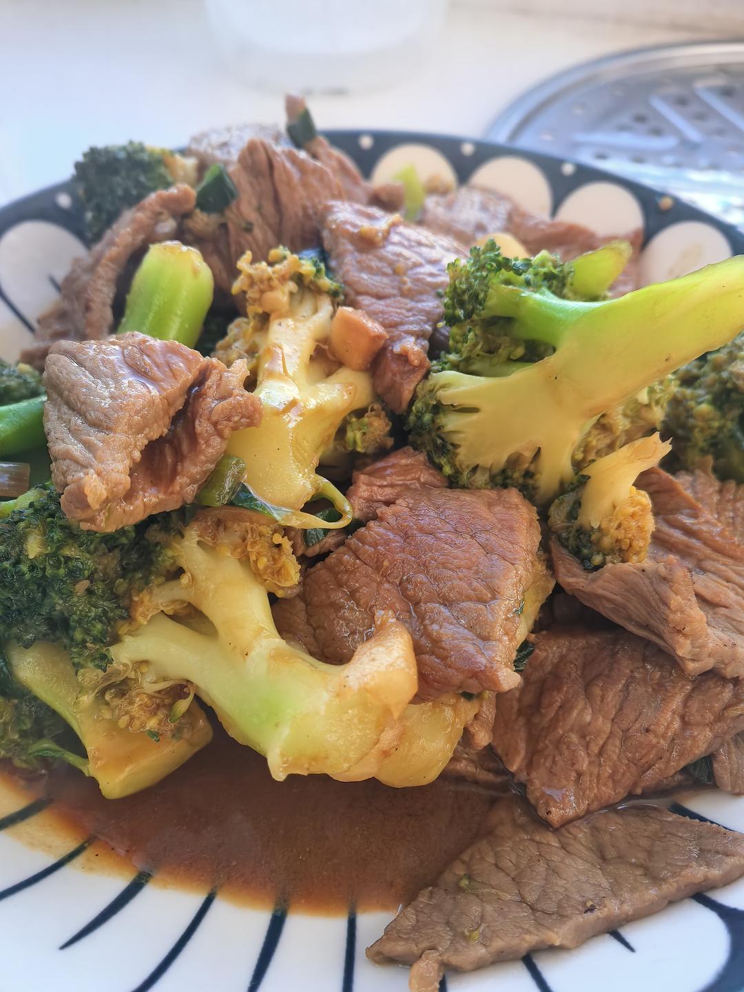 西兰花炒牛肉