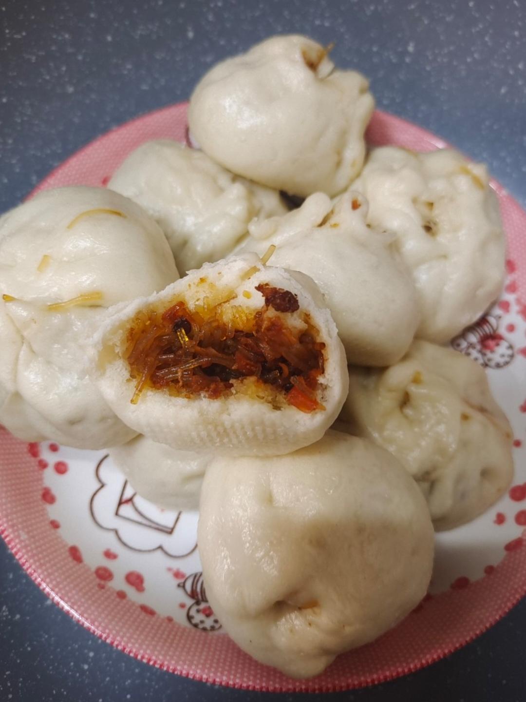 油渣包子（内附猪油熬法）