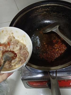 少油版茄子炒肉的做法 步骤5