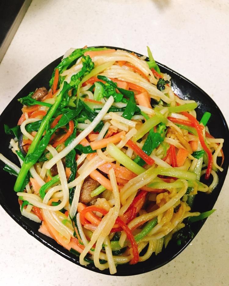 林贷小玉做过牛肉炒粉利iphone 拍摄于