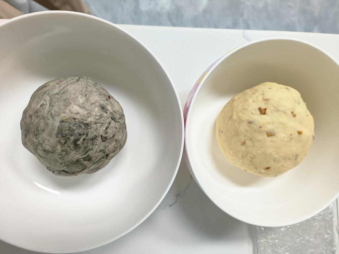 一次发酵的山药馒头（不加一滴水）