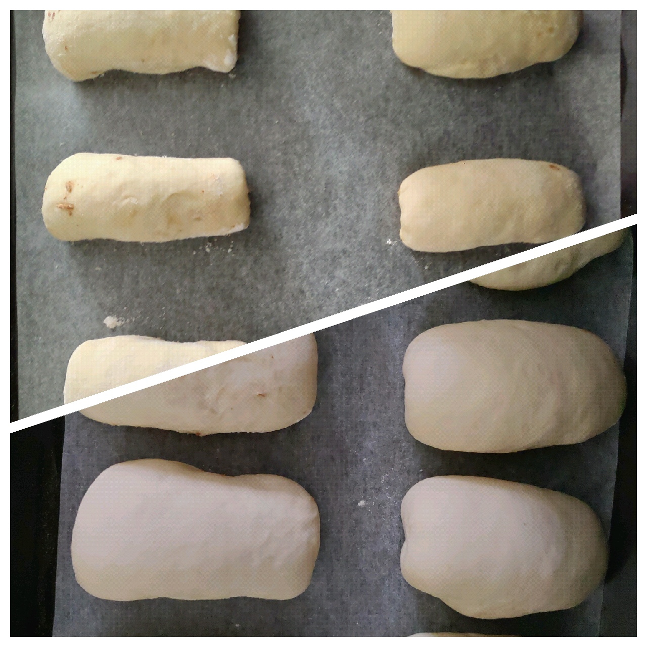 云朵般的肉松面包（中种，肉松卷面包，超软）的做法 步骤8