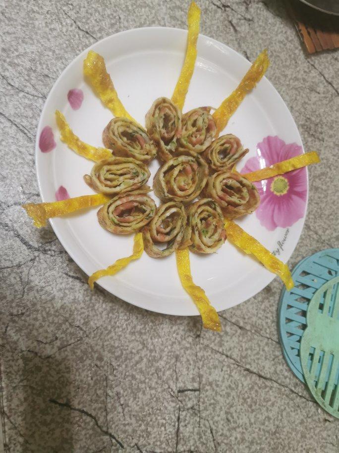 好吃好做的早餐鸡蛋卷