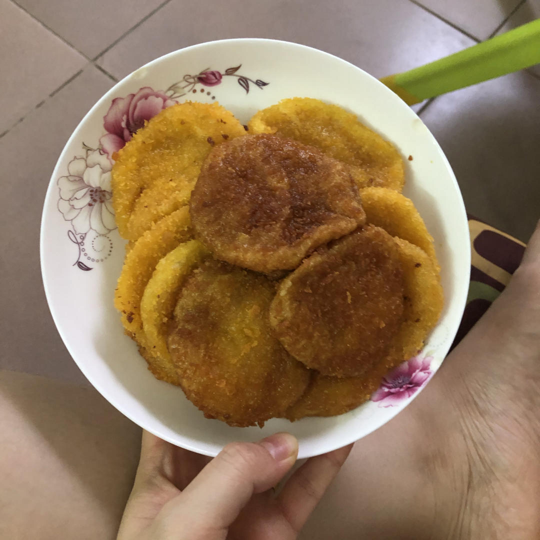 超酥软的南瓜饼