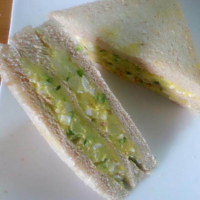 土豆沙拉三明治的做法