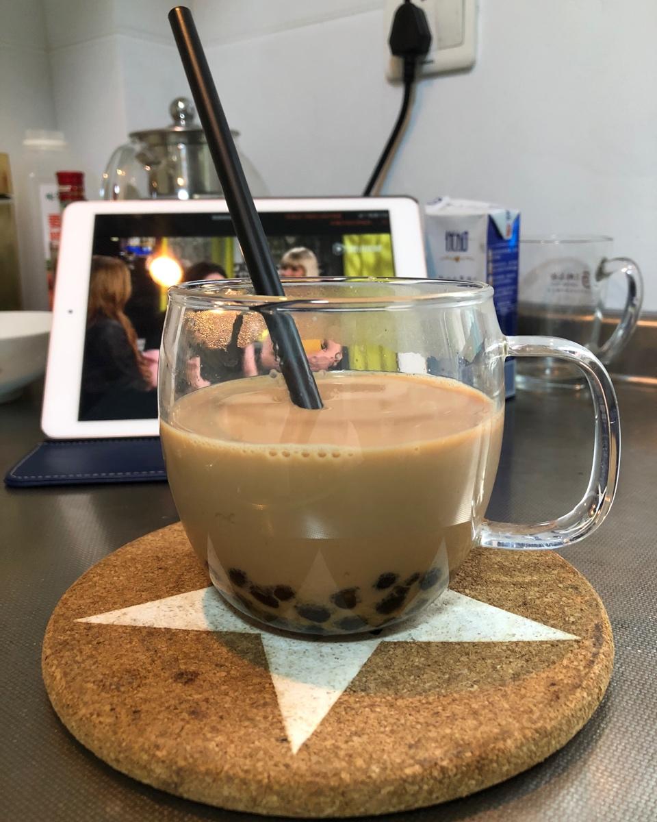 手煮奶茶
