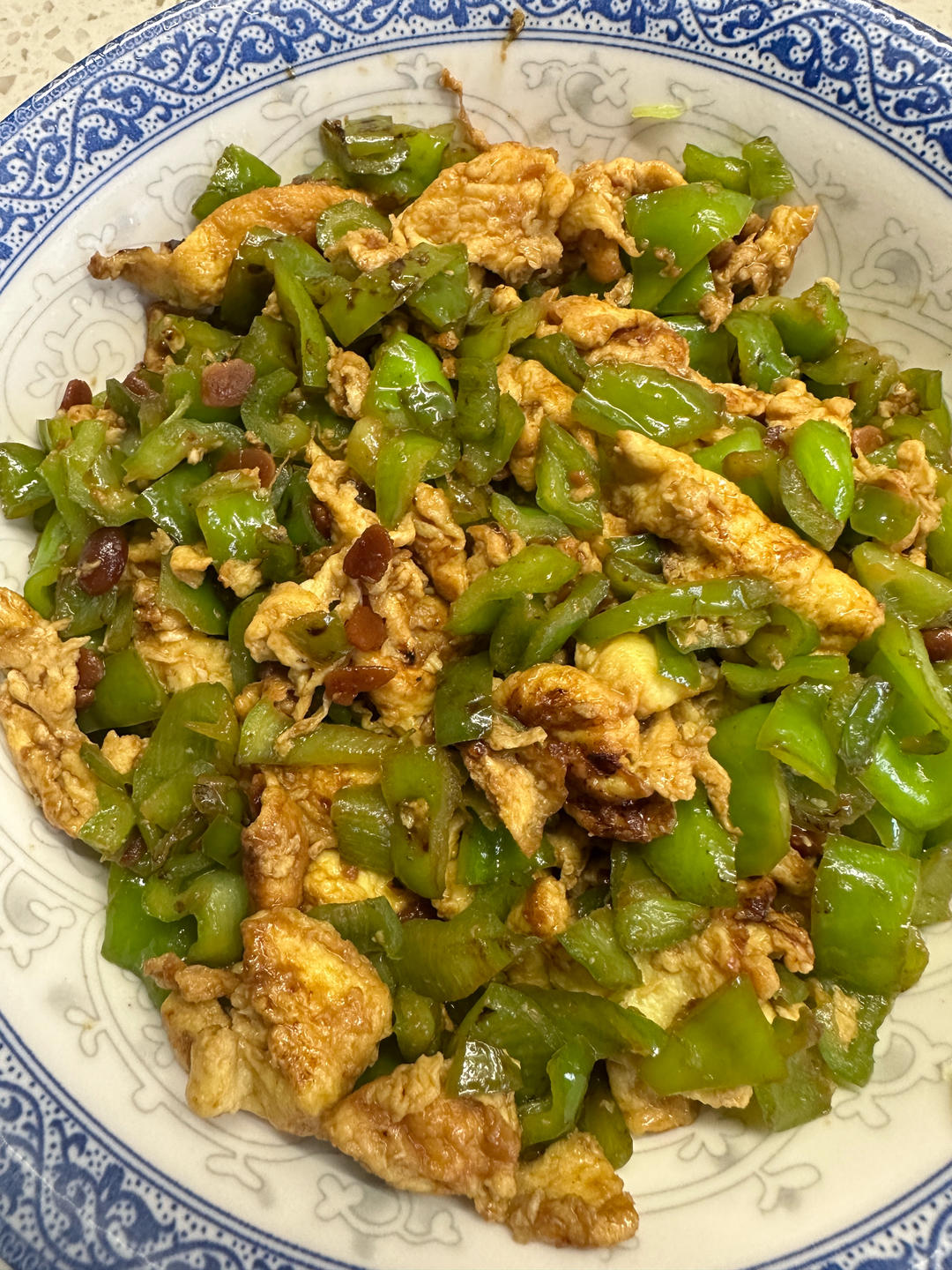 尖椒大酱炒鸡蛋（米饭杀手）