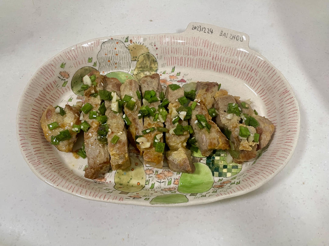 葱酱猪排