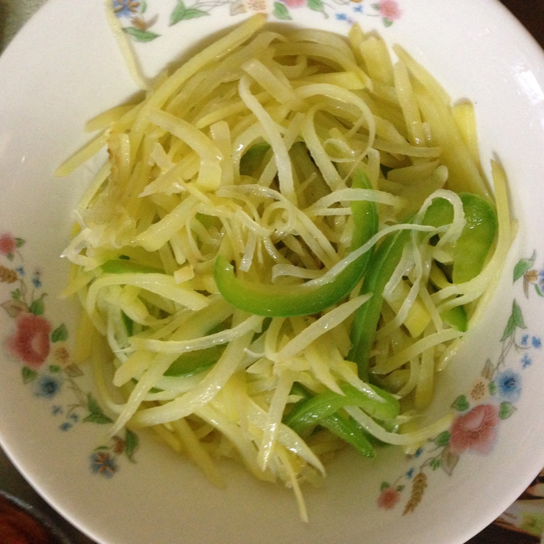 青椒土豆丝