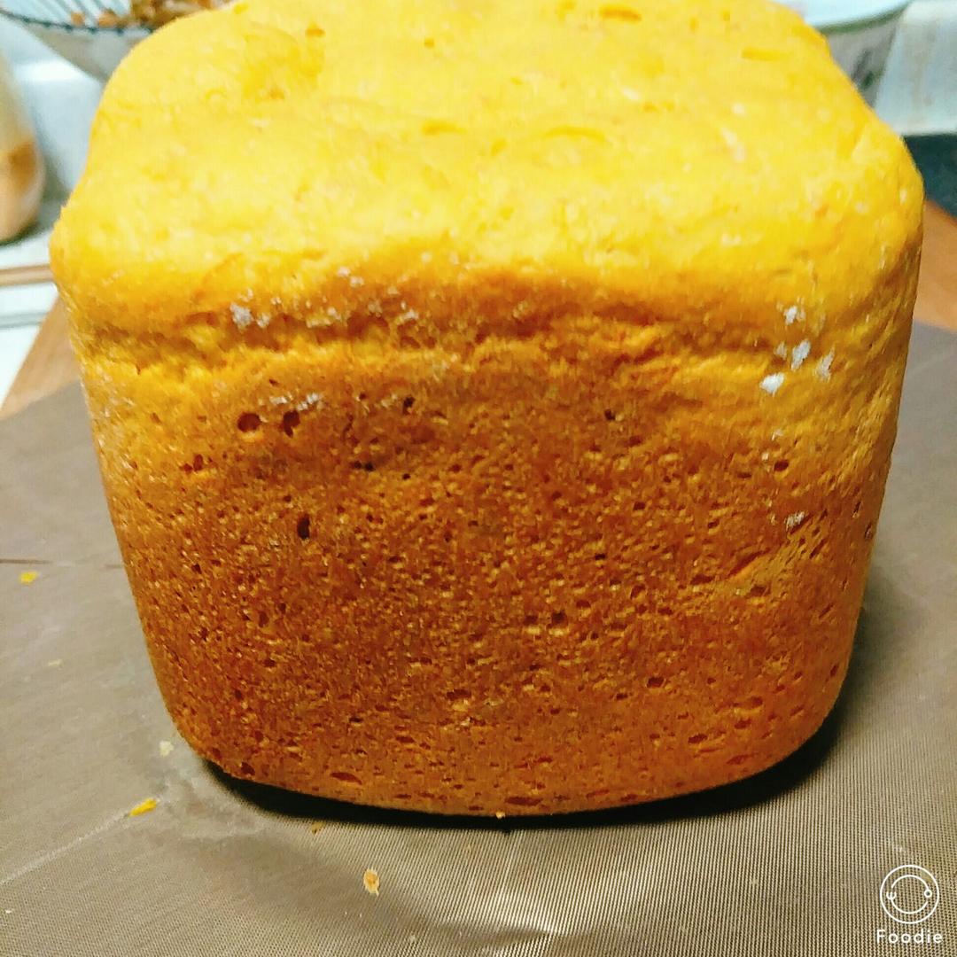 胡萝卜南瓜吐司（松下面包机版）