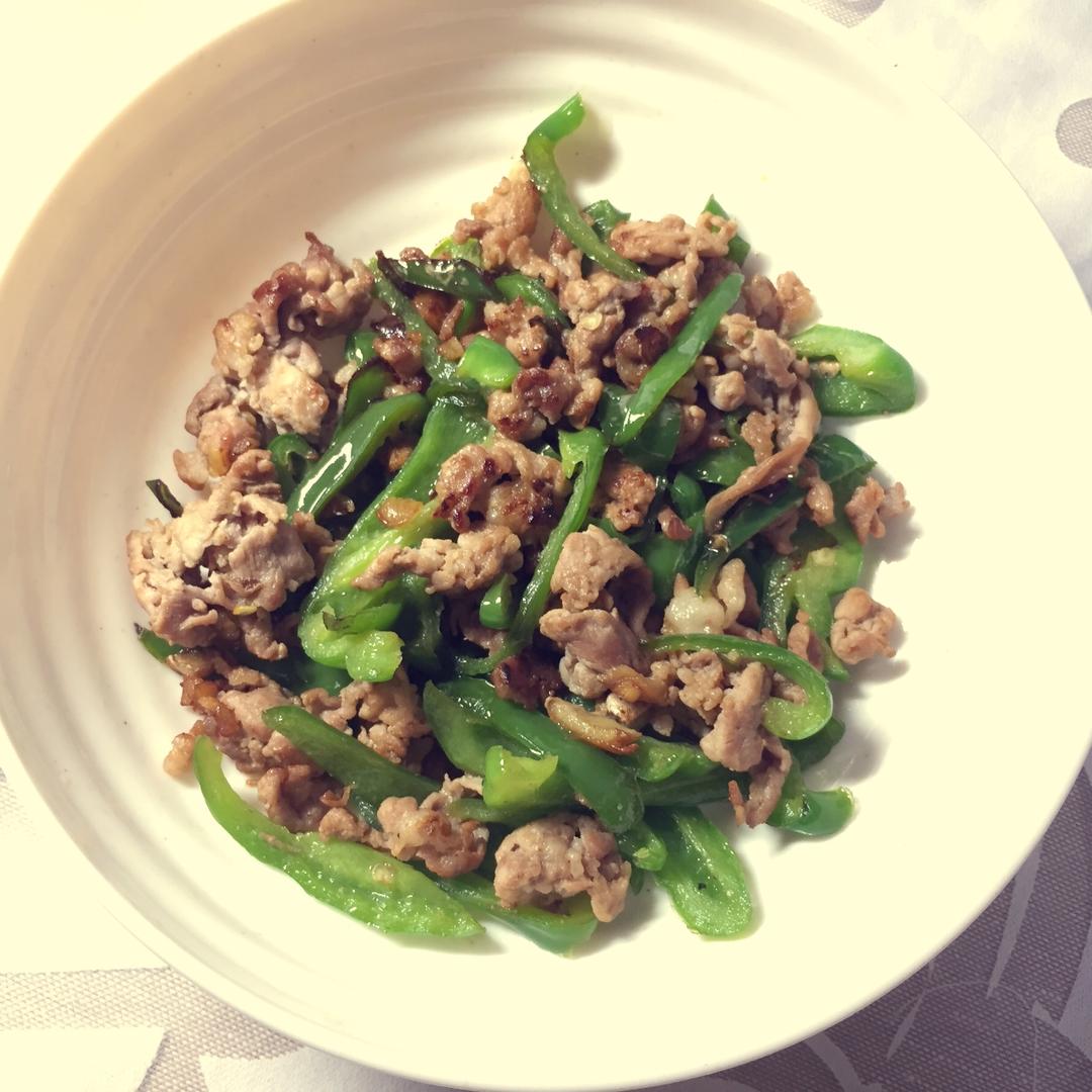 青椒炒肉丝