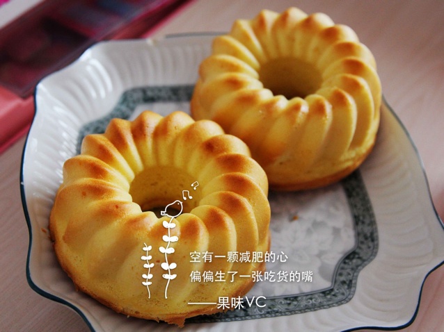 简单好做的8寸戚风蛋糕