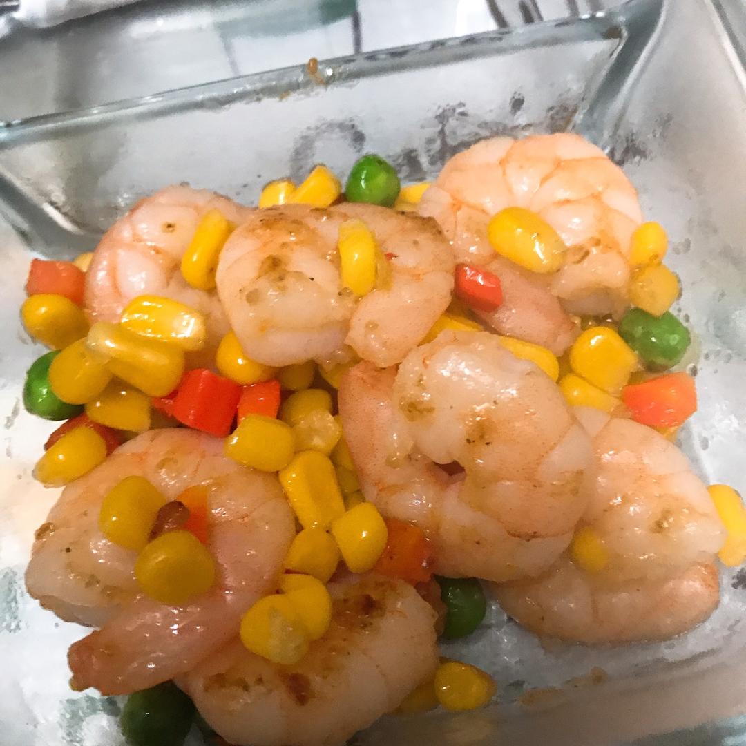 三色虾仁