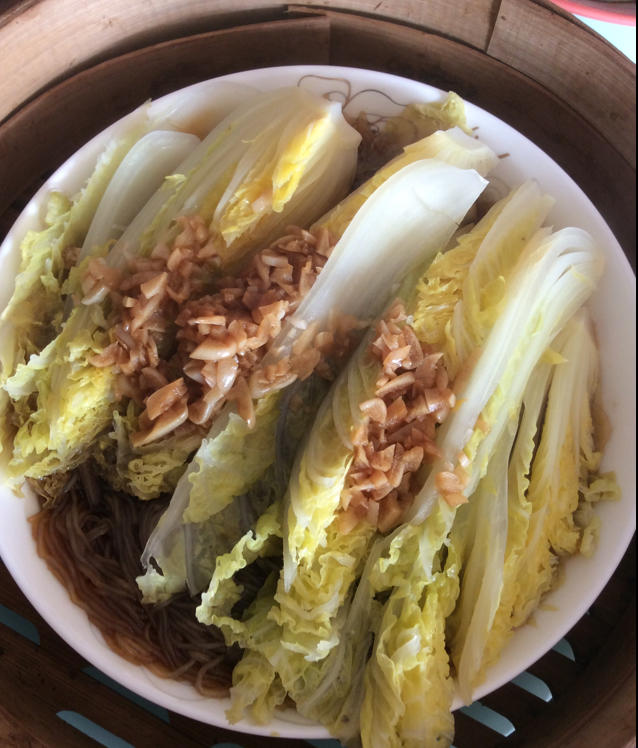蒜蓉粉丝娃娃菜