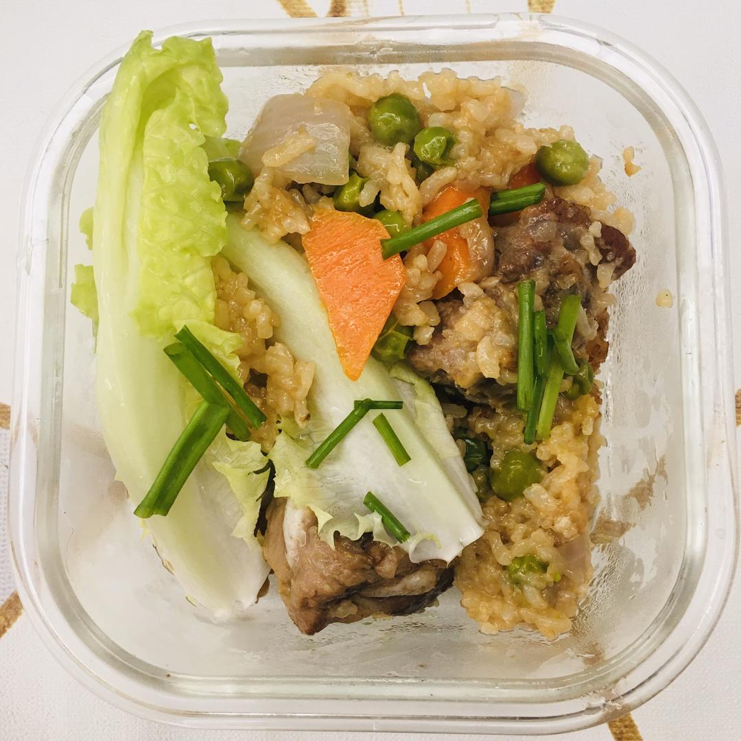 排骨焖饭的做法