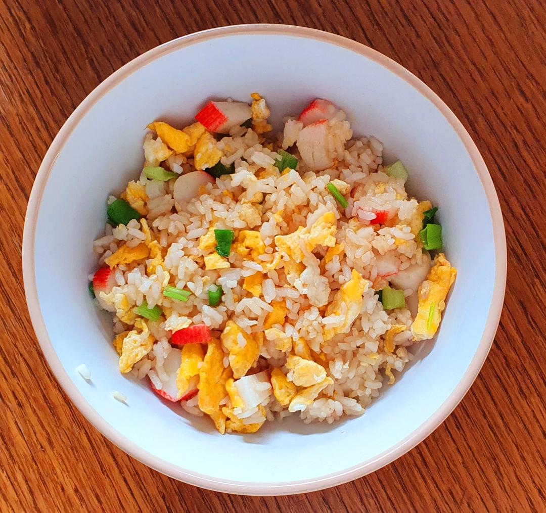 炒米饭蛋炒饭二十分钟快手家常