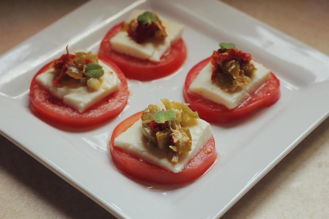 泡菜莫兹瑞拉奶酪