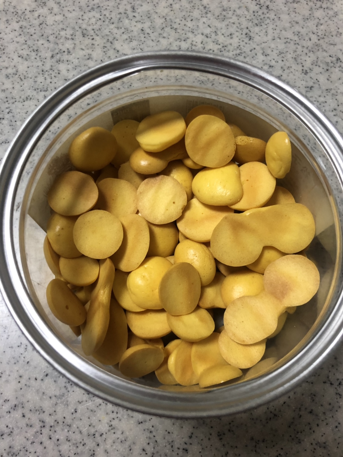 狗狗零食蛋黄羊奶溶豆的做法 步骤12