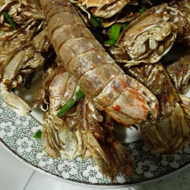 椒盐皮皮虾