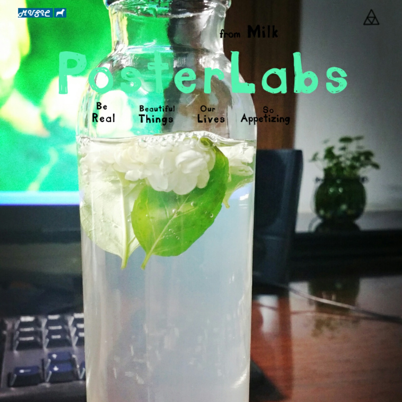 茉莉花薄荷蜂蜜水