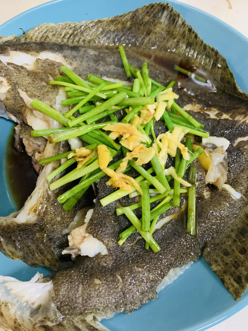 清蒸多宝鱼
