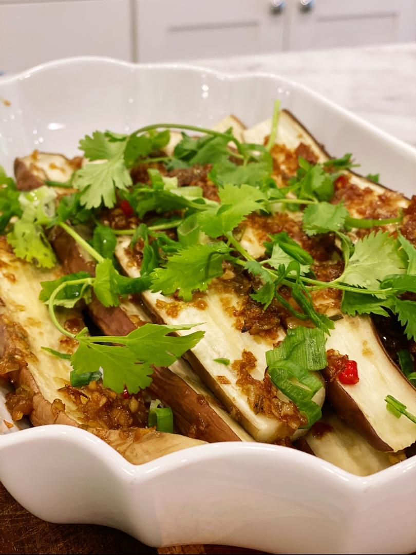 茄子这样做不用去烧烤店吃了，蒜香茄子
