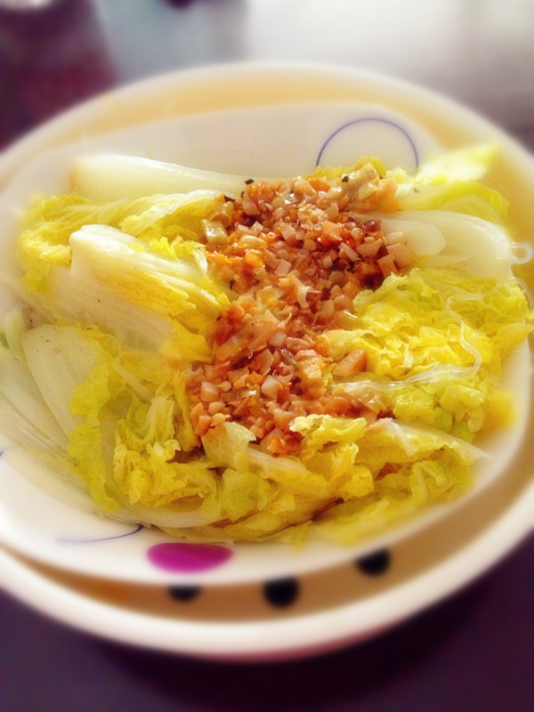 蒜蓉粉丝蒸娃娃菜