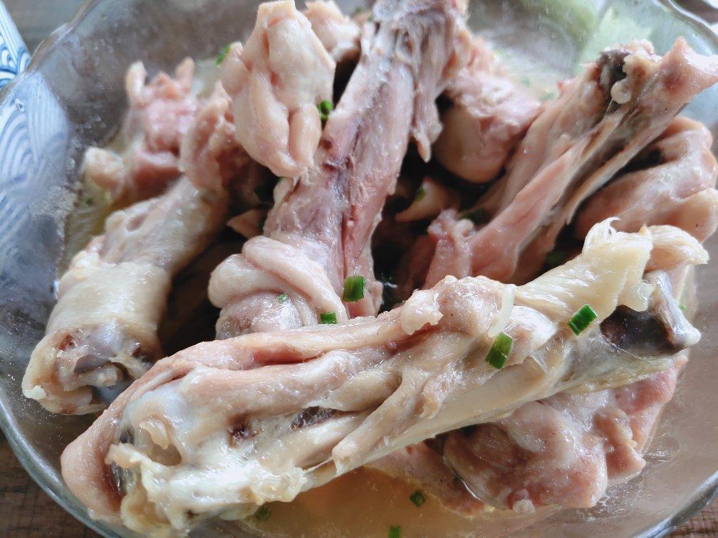 香蒸葱油鸡