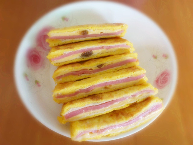 港式小食火腿西多士