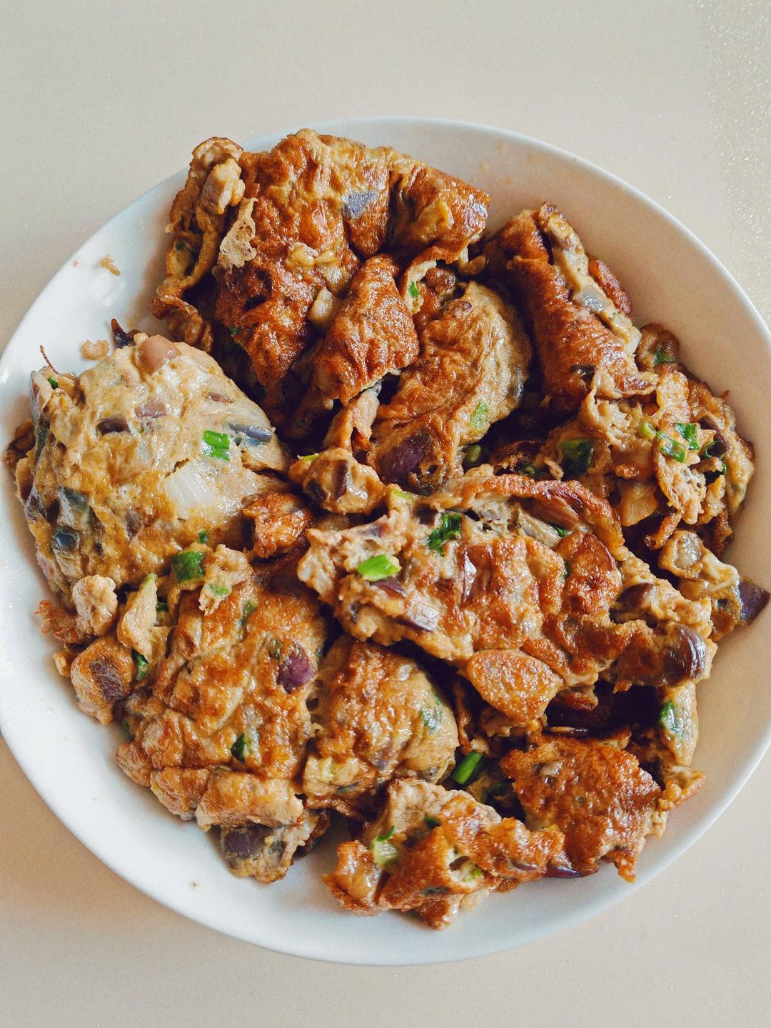 茄子煎蛋（超好吃的）